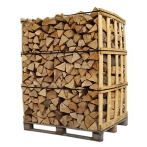 Brennholz in 33 cm Scheiten – 85% Hartholz, 2,5 Ster (1,7 m³) Palette