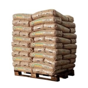 Bio Energie Holzpellets – Palette mit 66 Säcken à 15 kg